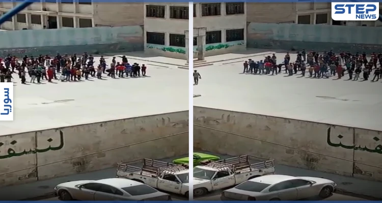 بالفيديو || مدرّس يعتدي بالضرب العنيف على طلابه في إحدى مدارس إدلب.. وإجراءات بحقه