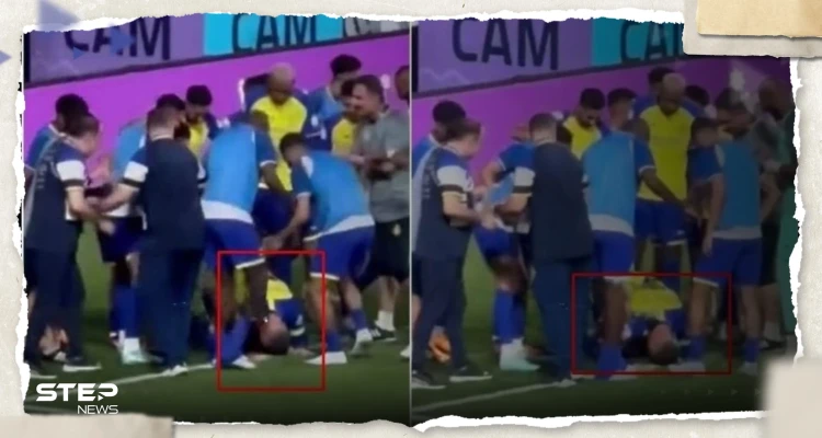 شاهد || كيف تصرّف زملاؤه؟.. لقطة "سجود رونالدو" في الدوري السعودي تشعل مواقع التواصل