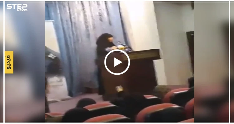 شاهد بالفيديو|| ابنة "قاسم سليماني" خلال حفل لـ"حزب الله" تفاجئ الحضور بلهجتها اللبنانية
