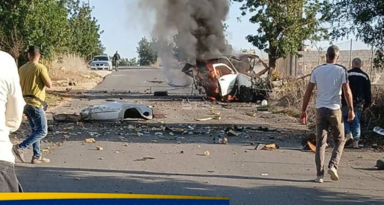 غارة إسرائيلية تستهدف سيارة في زوطر الشرقية.. مقتل شخص وتصعيد جديد جنوب لبنان