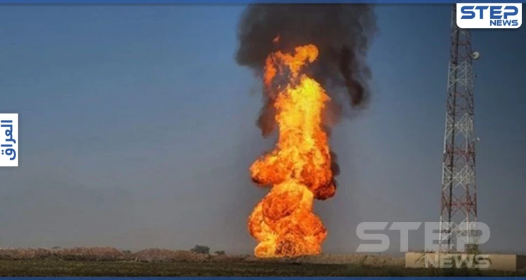 بالفيديو || لأسباب مجهولة.. قتلى وجرحى بانفجار ضخم لأنبوب غاز جنوبي العراق