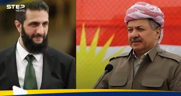 بارزاني والشرع يبحثان هاتفياً حقوق الكورد والمكونات السورية