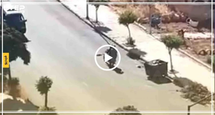 شاهد بالفيديو: سطو مسلّح من قبل أفراد "الدفاع الوطني" في قدسيا على شركة الهرم للحوالات المالية