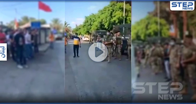 بالفيديو|| مناصرو حزب الله يشتمون الجيش اللبناني وجهاً لوجه وردة فعلهم تثير موجة غضب