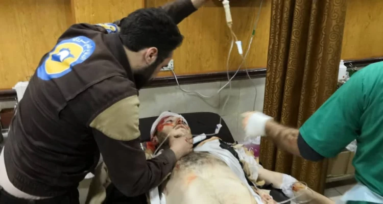 عشرات القتلى والجرحى في انفجارين مزدوجين بإدلب، والتفاصيل!؟