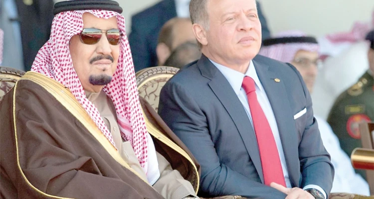 السعودية تكشف مضمون رسالة الملك سلمان لنظيره الملك عبد الله الثاني