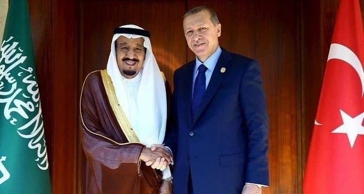 أردوغان يتصل بالملك سلمان وأجرى حديثاً تناول أمراً واحداً