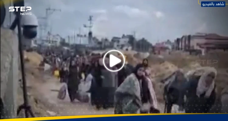 بالفيديو|| كاميرات مراقبة إسرائيلية على طرق النزوح بغزة تؤدي لاعتقال المئات بعد التعرف عليهم