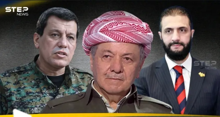 بارزاني والشرع وعبدي