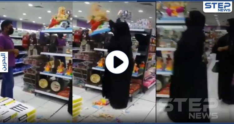 بالفيديو|| بحرينية تحطم تماثيل هندوسية بمحل تجاري.. والسلطات تتحرك