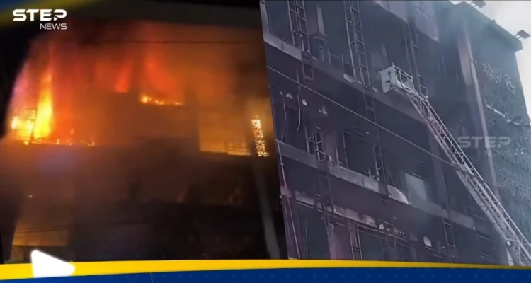 فاجعة في العراق.. حريق ضخم في مركز تجاري بالكوت يودي بحياة العشرات