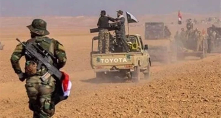 داعش يهاجم مواقع عراقية شمال بغداد بعد زيارة لقائد الحشد الشعبي إليها
