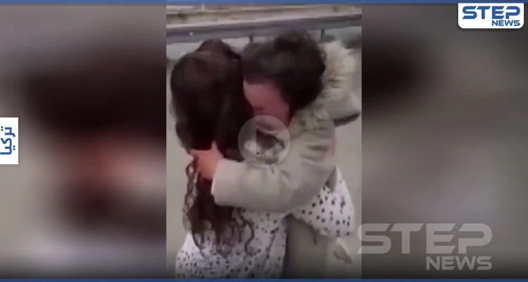 بالفيديو || أم تلتقي بابنتها بعد أن فرقهم كورونا لأشهر