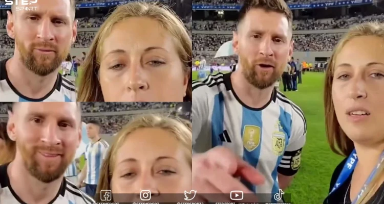 مشجعة أرجنتينية تحتل مواقع التواصل بسبب ميسي