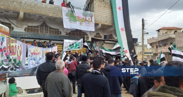 مدنيو الشمال السوري يحيون الذكرى الثامنة لإنطلاقة الثورة السورية، ومظاهرات تعم أرياف حلب وإدلب