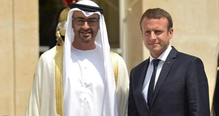 الرئيس الفرنسي يصل الإمارات وولي عهد أبو ظبي يستقبله في معرض "إكسبو 2020 دبي"