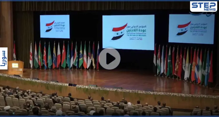 بالفيديو|| في مؤتمر عودة اللاجئين السوريين.. بشار الأسد يهاجم دول الغرب ويذكر بخطوات العودة: أخبار