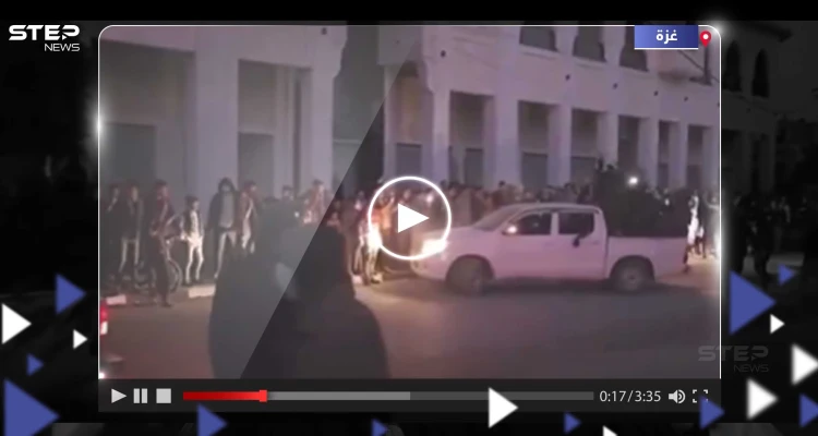 شاهد|| مقاتلو القسام يظهرون فجأة شمال غزة مع الأسرى وهكذا كانت ردة فعل أحد المدنيين