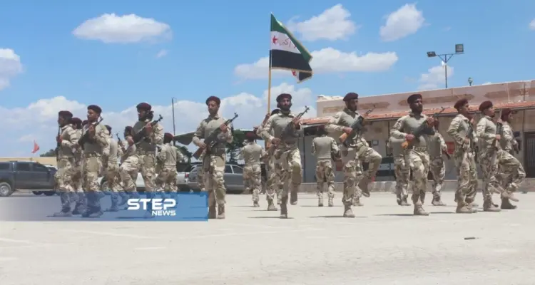 صور | تخريج دفعة من مقاتلي اللواء 211 في الجيش الوطني التابع للجيش السوري الحر: أخبار