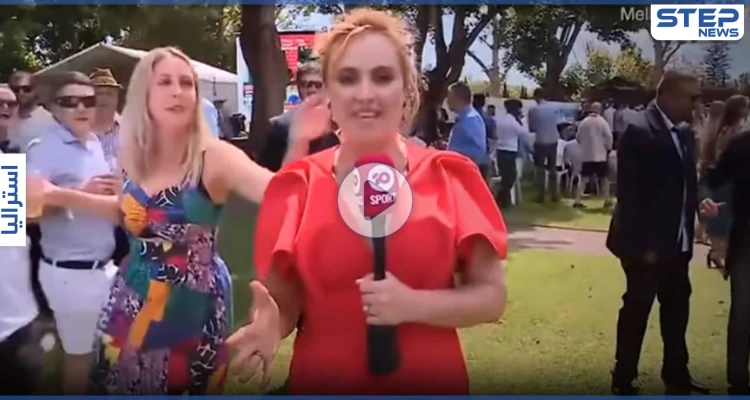 بالفيديو|| تحرّش سافر بـ مراسلة تلفزيونية في بثٍّ مباشر على الهواء.. ورجل يقوم بفعلٍ خادشٍ للحياء   