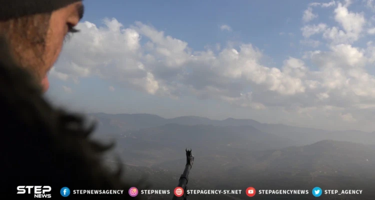 عدسة ستيب ترصد رباط المعارضة على محاور جبل الأكراد باللاذقية خلال فصل الشتاء