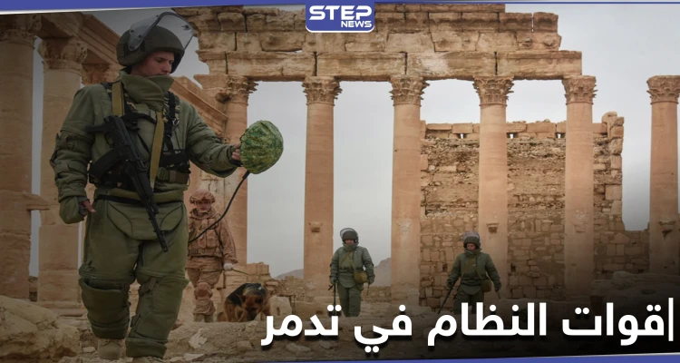 خاص|| مصدر يكشف عمّا عثرت عليه قوات النظام السوري خلال تفكيك الألغام في محيط تدمر