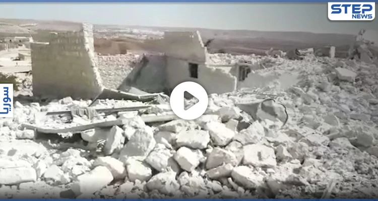 بالفيديو|| هيئة تحرير الشام تفجر منازل المدنيين في تلعادة وتحاصرها بالأسلحة الثقيلة