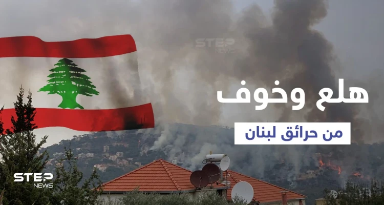 مشاهد محزنة من حرائق بيت مري اللبنانية وألسنة اللهب باتت تحاصر المنازل.. و6 مروحيات تشارك بإطفاء حريق بالجليل (فيديو وصور)