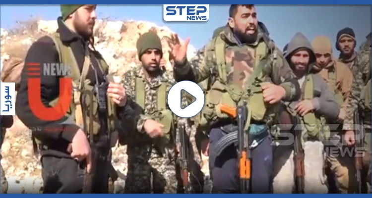 فيديو || متبجحًا بخطابه الطائفي.. عنصر إيراني قبل التوجه إلى معارك حلب "طريقنا عبّدتها دماء قاسم سليماني"