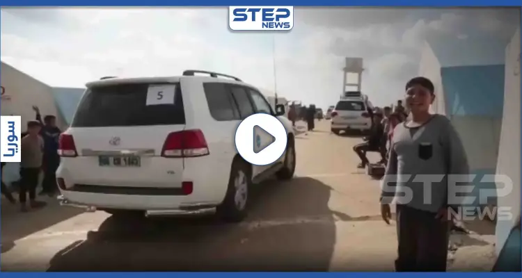 بالفيديو|| وفد أممي برفقة "جيفري" يزور مخيمات اللاجئين في محافظة إدلب: أخبار