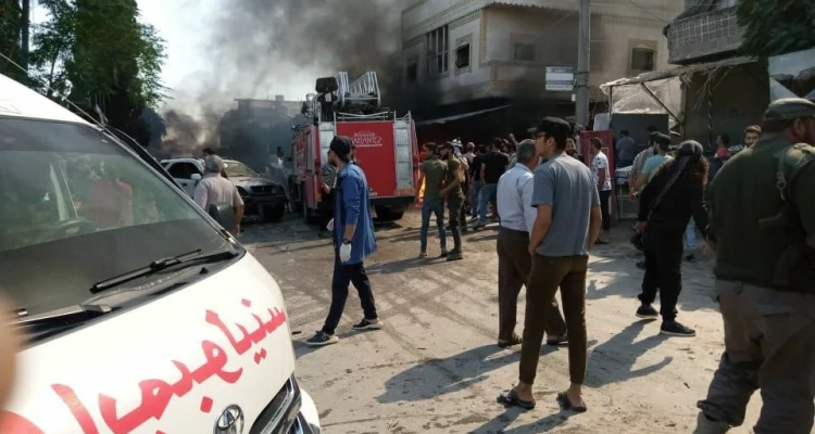 انفجارين في مدينة جرابلس شرق حلب ومصادر تكشف الخسائر