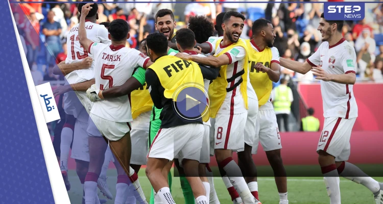 بالفيديو|| بحضور أمير قطر المنتخب القطري يحرز المركز الثالث في بطولة كأس العرب ومسيرات احتفالية تعم البلاد