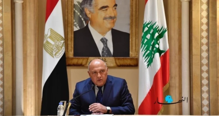 عقب لقائه الحريري.. شكري من داخل بيت الوسط يكشف رسالة بلاده للبنان