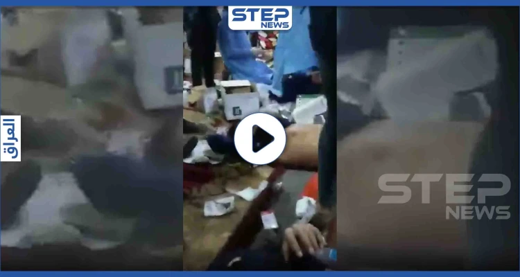 بالفيديو|| أنصار الصدر يرتكبون مجزرة بحق متظاهري ساحة الصدرين بالنجف العراقية