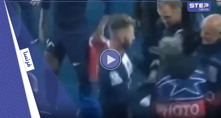 شاهد || بسبب ميسي.. تصرف غاضب لراموس يثير جدلاً
