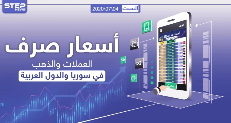 أسعار الذهب والعملات للدول العربية وتركيا اليوم السبت الموافق 04 تموز 2020