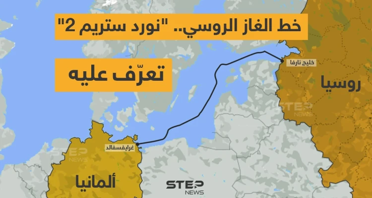 يربط بين روسيا وألمانيا … تعرف على مشروع خط الغاز الروسي "نورد ستريم2"