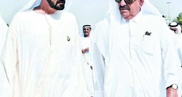 الشيخ محمد بن راشد آل مكتوم ينعي شقيقه حمدان بن راشد آل مكتوم نائب حاكم دبي ووزير المالية في حكومة الإمارات