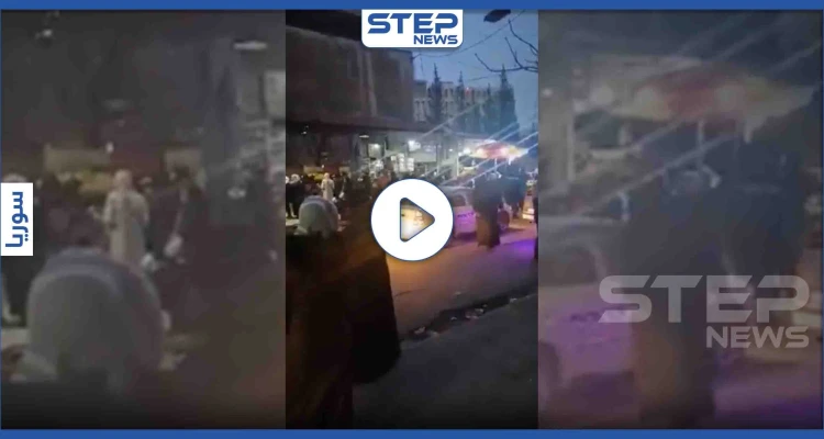 بالفيديو|| طوابير ازدحادم مرعبة في انتظار الحصول على مادة الخبز بحلب.. فما القصة