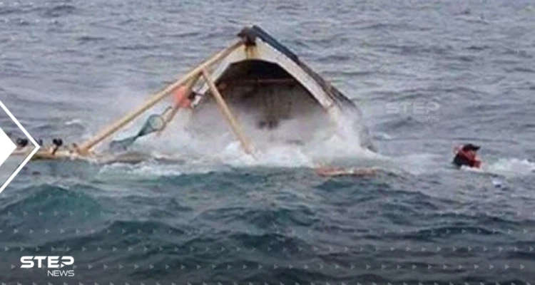 غرق زورق قبالة ميناء طرابلس شمالي لبنان على متنه 60 شخصاً