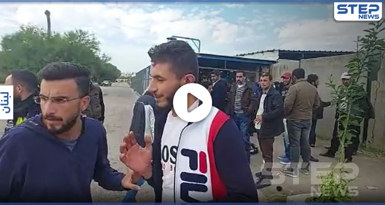 خاص بالفيديو|| اللاجئين السوريين في لبنان يتظاهرون أمام مقرات الأمم المتحدة بعد طردهم من منطقة بشري
