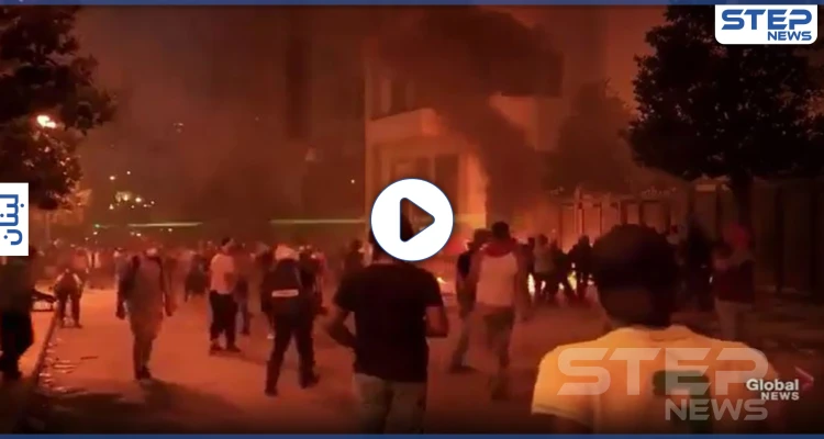 بالفيديو || الاشتباكات تحتدم مجددًا وسط بيروت والاستقالات تتوالى