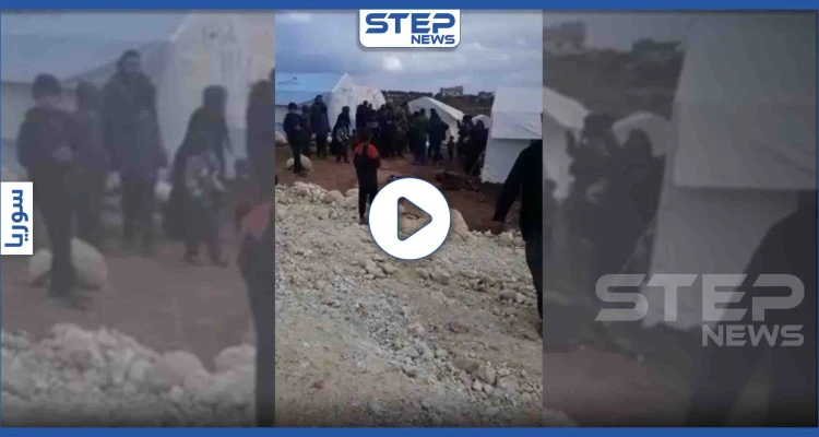 بالفيديو || "فوق الموتة عصّة قبر".. هيئة تحرير الشام تطرد نازحين أقاموا بين الزيتون بالقوة