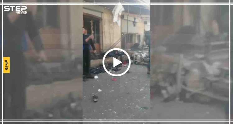 بالفيديو|| مشاهد دامية من القصف الجوّي على معرة النعمان