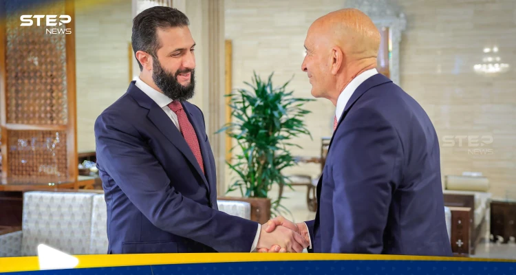 الشرع يلتقي باراك