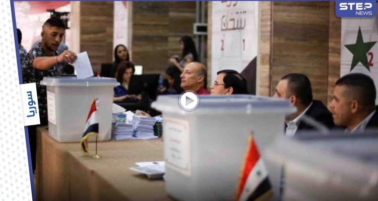 بالفيديو والصور|| مشاهد طريفة من الانتخابات الرئاسية السورية والموضة الجديدة الانتخاب بدم القلب