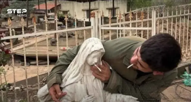 إهانة جديدة.. صورة جندي إسرائيلي بسيجارة في فم “السيدة العذراء” تثير غضباً عارماً: أخبار
