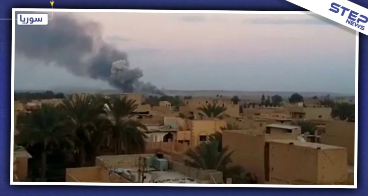طيران مجهول الهوية يستهدف عدّة مواقع لميليشيا الحرس الثوري الإيراني بالبوكمال