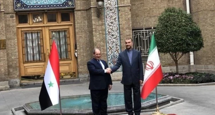 طهران تجمع وفدين إماراتي وسوري لأول مرة وتتحدث عن خروج قوات أجنبية من سوريا