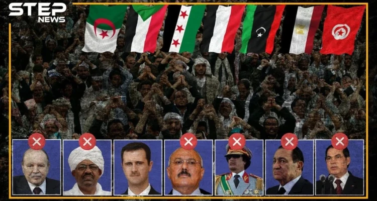 تظاهرات وحروب وحكام تتهاوى وأخرى تتنحى والأسد يقف على دمار سوريا حاكماً فأي مصير يتنظره؟
